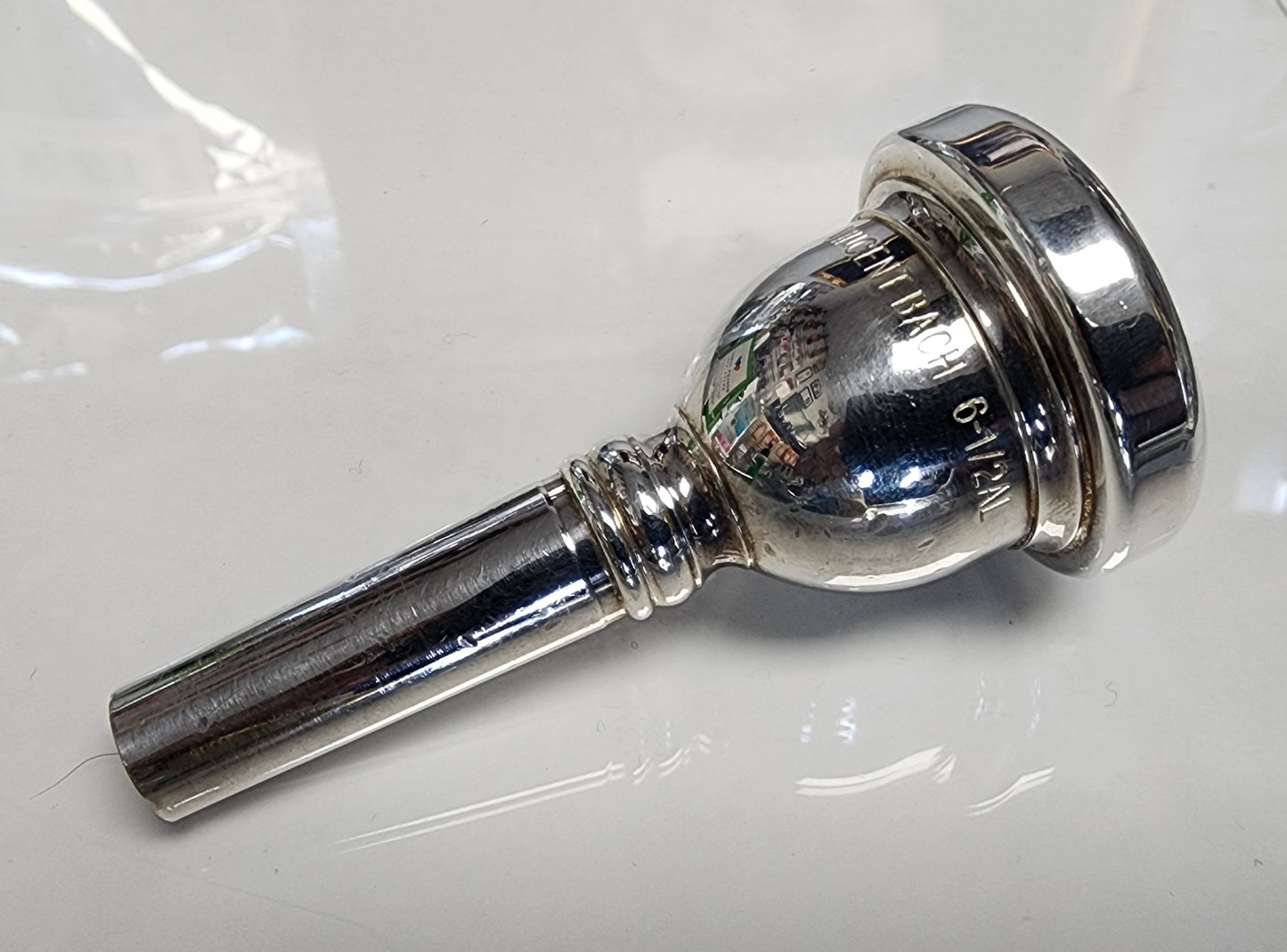 Bach 3506HAL Classic Series Silver-plated Small Shank Trombone Mouthpiece - 6.5 AL
