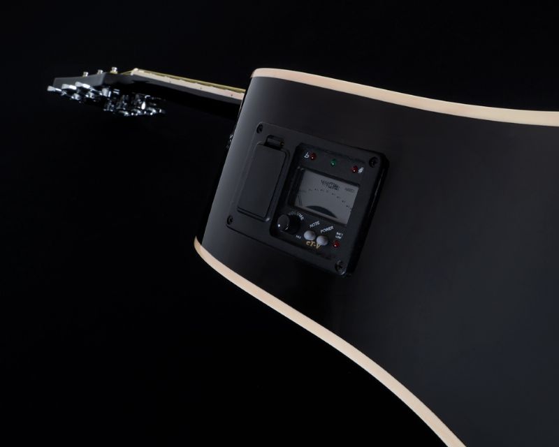 Washburn WA90CEVSB Dreadnought Acoustic Electric Guitar. Tobacco Burst