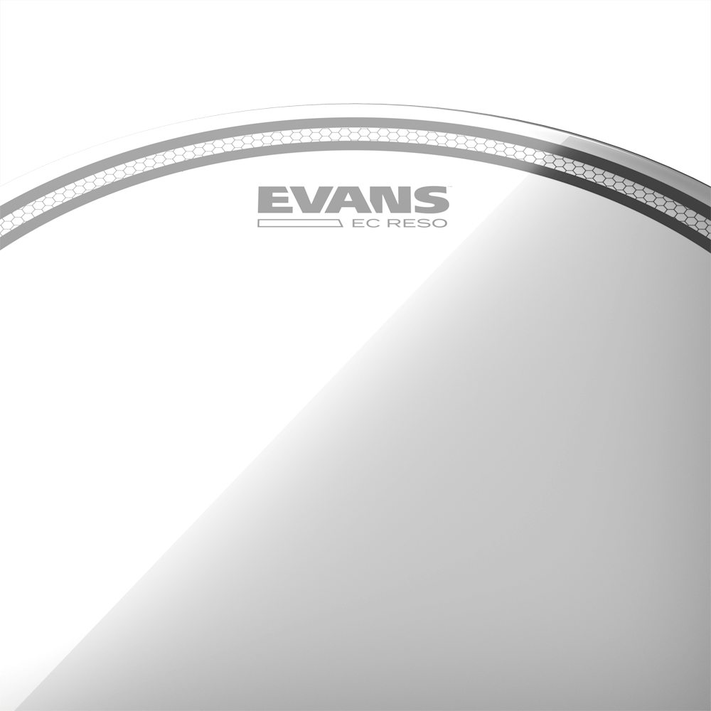 EVANS EC Resonant Clear Drum Head, 16 Inch