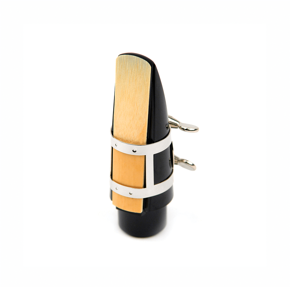 Rico by D'Addario Ligature for Alto Saxophone Nickel-Plated, Ligature & Cap Set