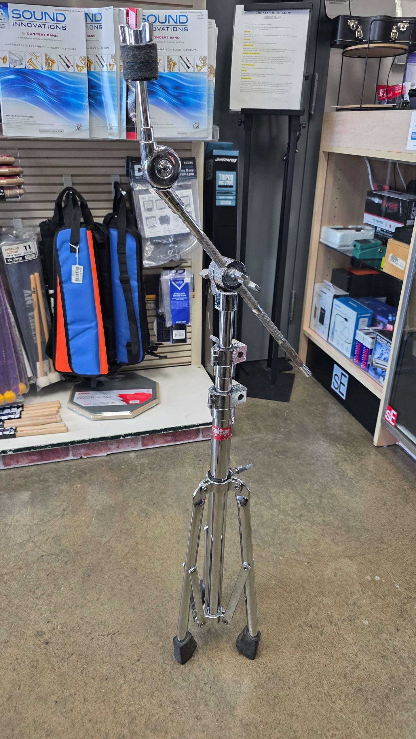 Gibraltar Heavy-duty Boom Cymbal Stand