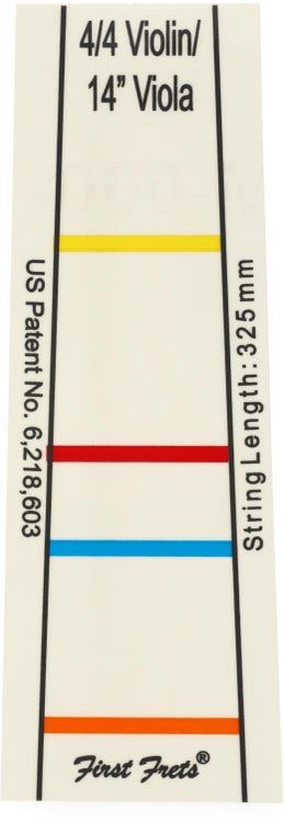 Don't Fret 4/4 Sized Violin First Fret Position Marker
