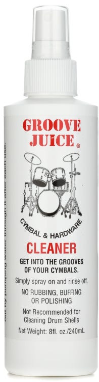 Groove Juice Groove Juice Cymbal Cleaner - 8-oz. Bottle