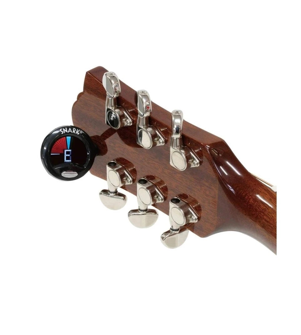 SNARK SN-5X RECHARGEABLE CLIP-ON GUITAR, BASS & VIOLIN TUNER - BLACK