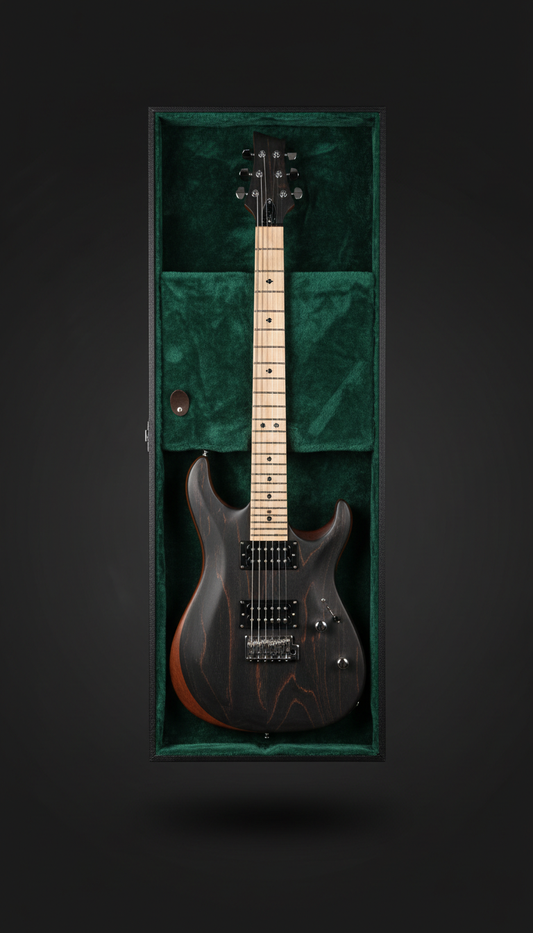 Obsidian Series Ebony Solidbody