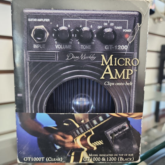 Dean Markley GT1000T clear micro guitar amp