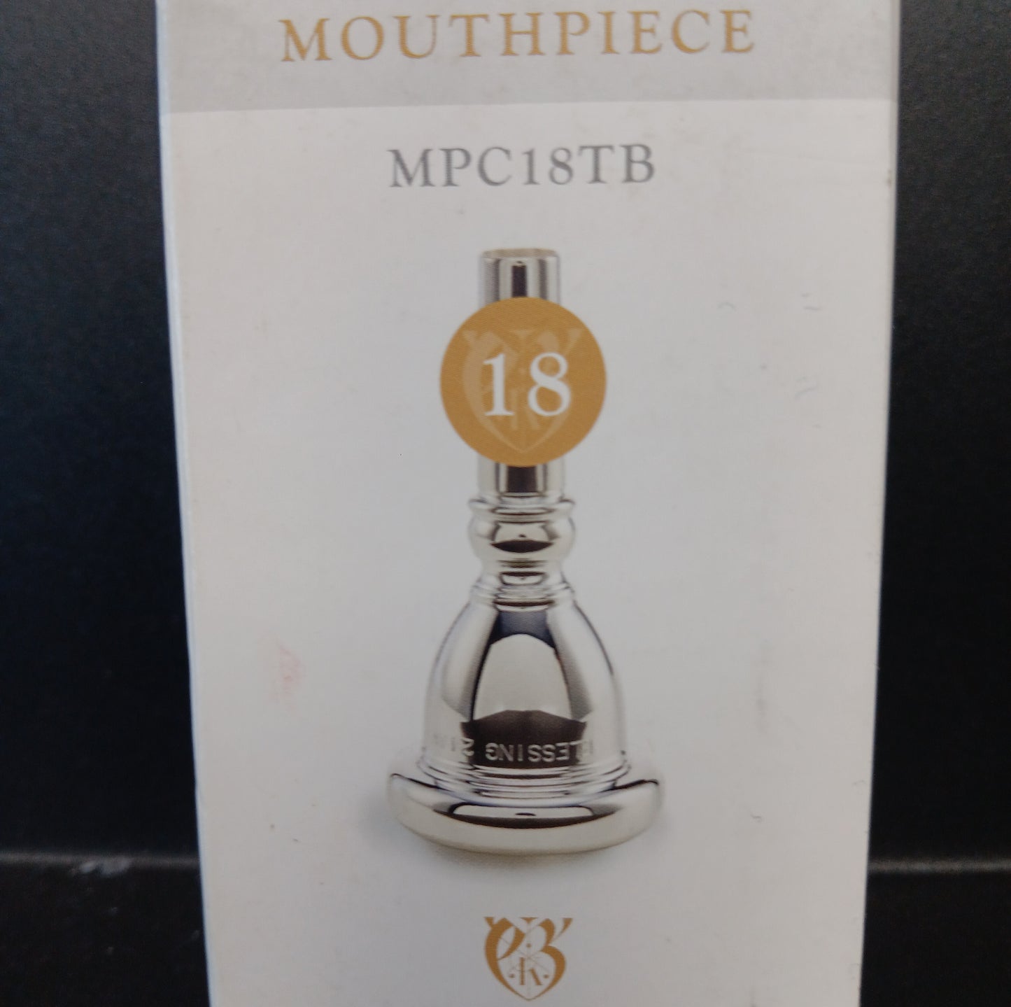 Blessing Tuba Mouthpiece 18 MTC18TB Silver