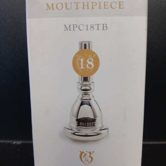 Blessing Tuba Mouthpiece MTC18TB Silver