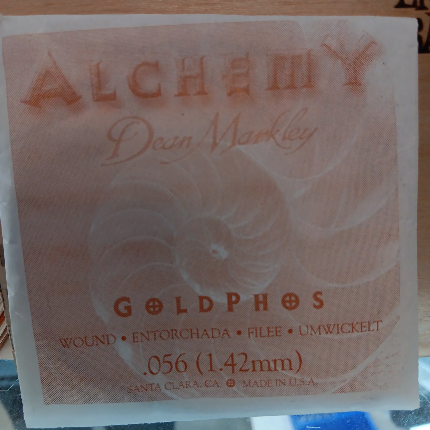 Dean Markley Alchemy Goldphos .056(1.42) Single String