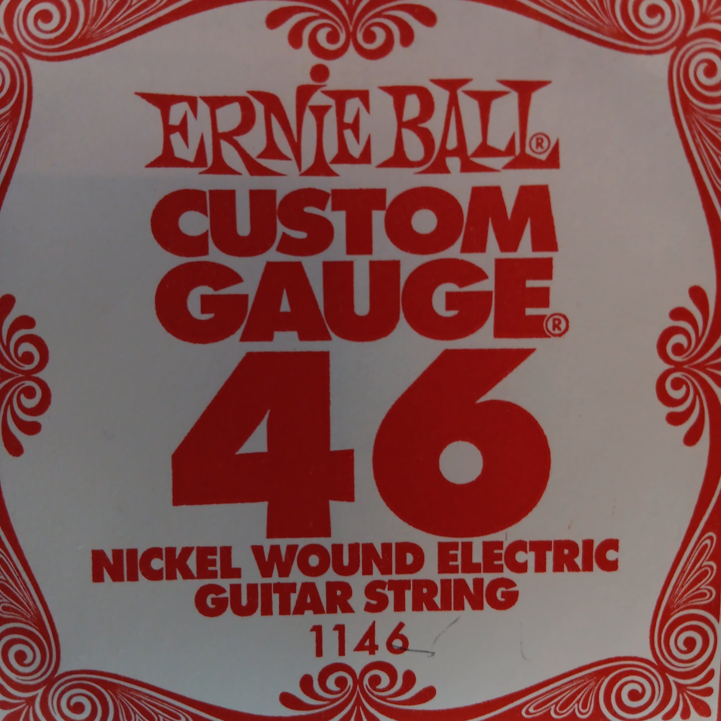 Ernie Ball Custom Gauge Nickel Wound Single Strings 1146/46
Gauge