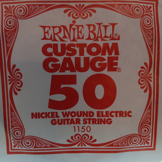 Cuerdas individuales Ernie Ball Custom Gauge Nickel Wound calibre 1150/50