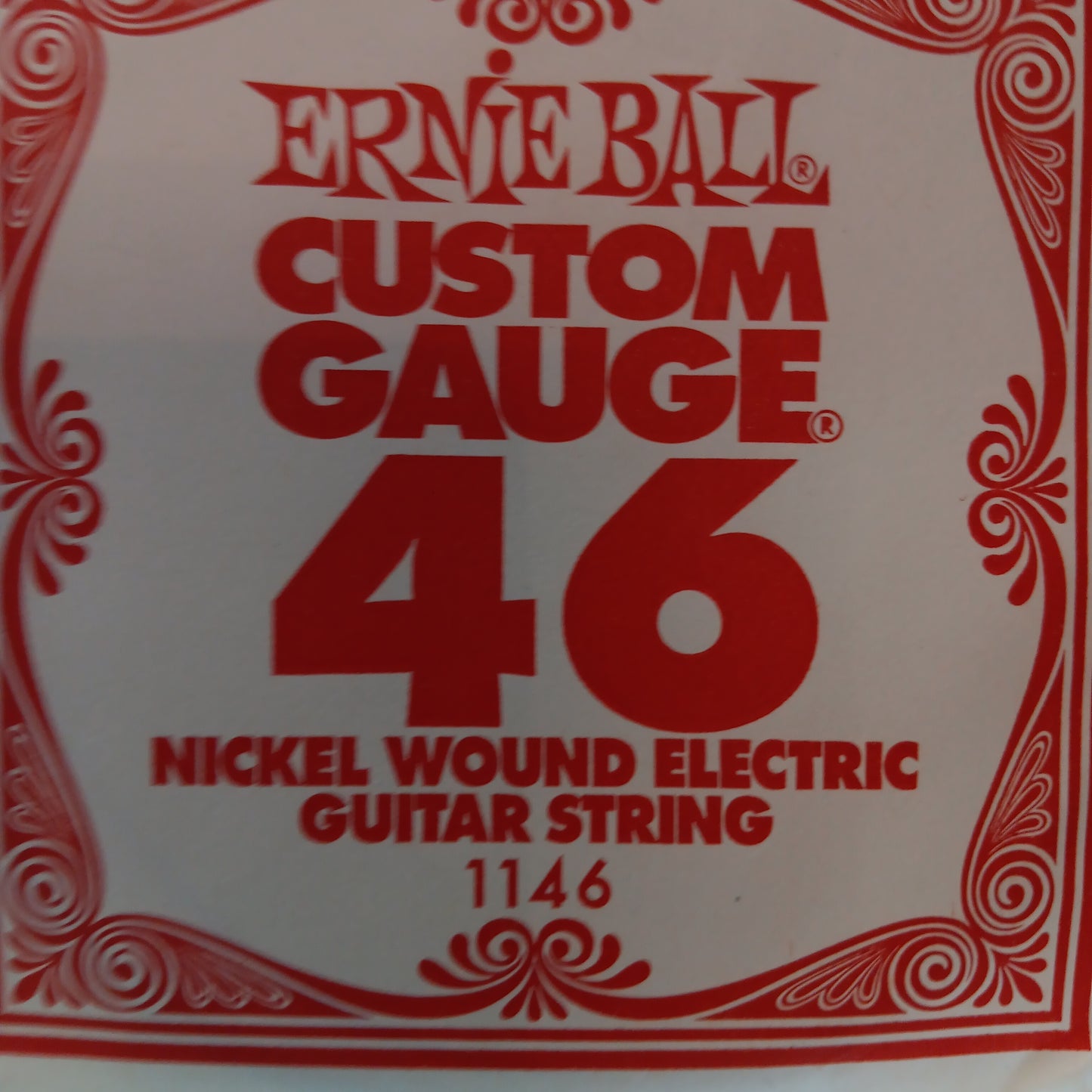 Cuerdas individuales Ernie Ball Custom Gauge Nickel Wound calibre 1146/46