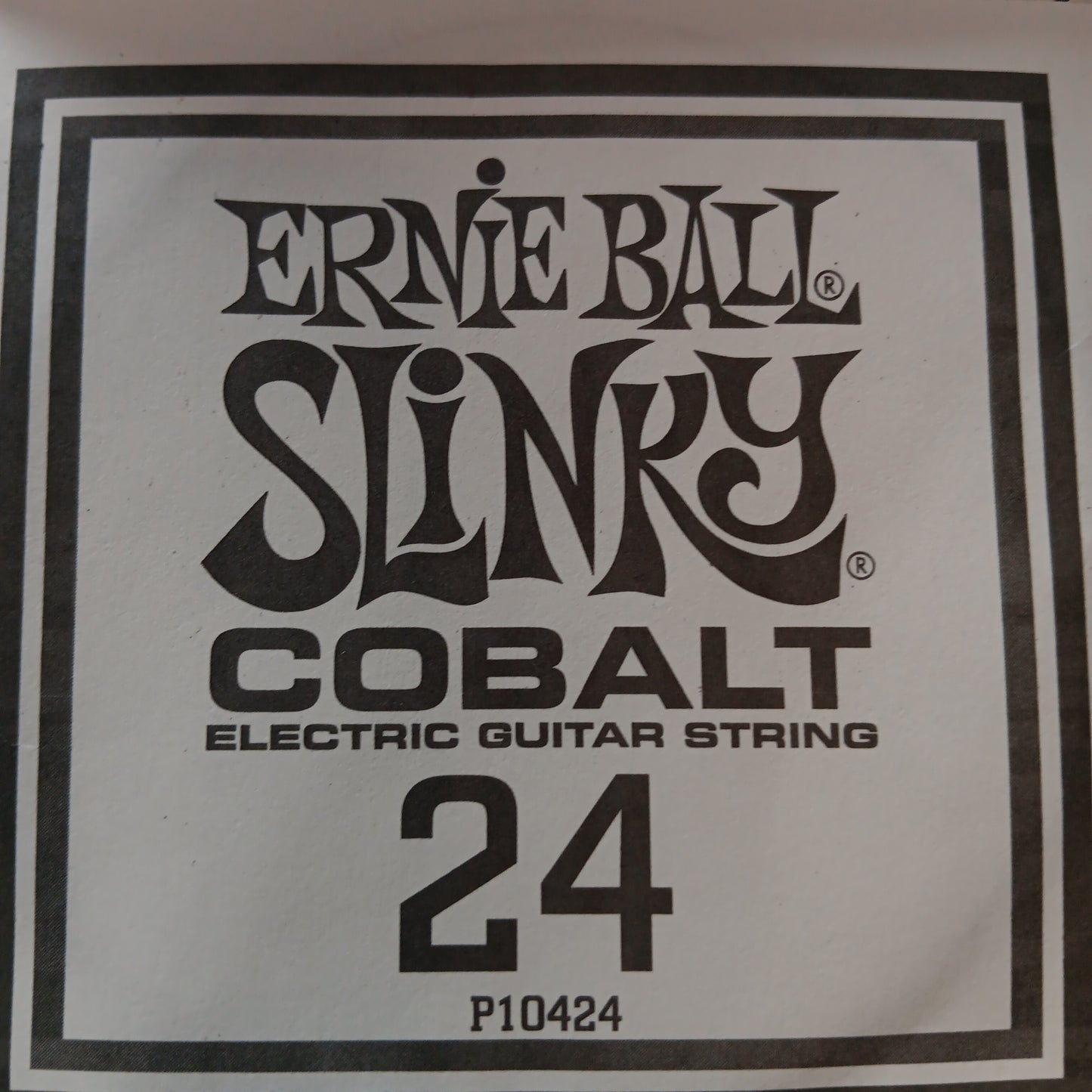 Ernie Ball Slinky Cobalt 24 Gauge Nickel Wound Single String