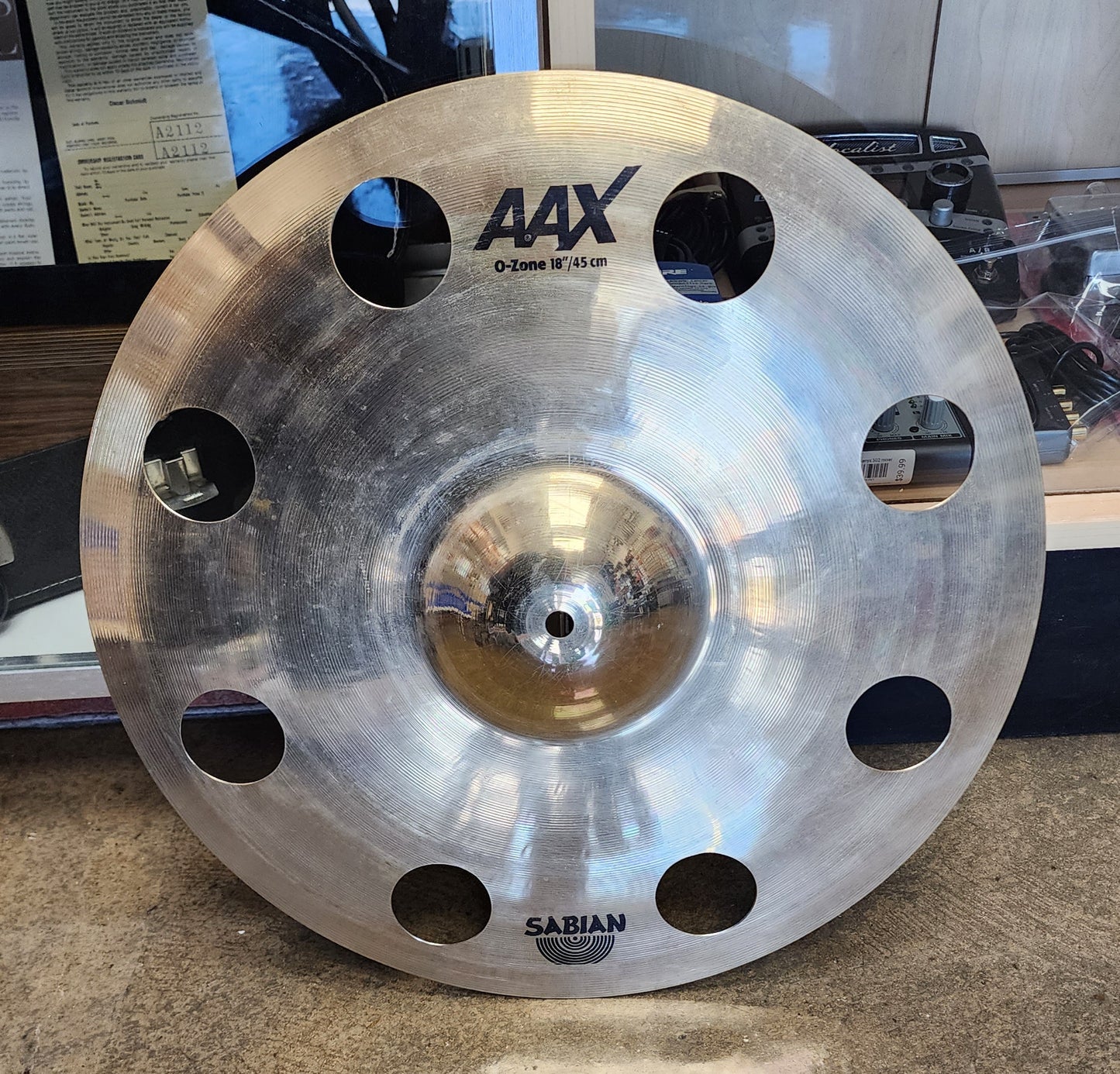 Sabian AAX O-zone (Ozone) 18in Crash Cymbal