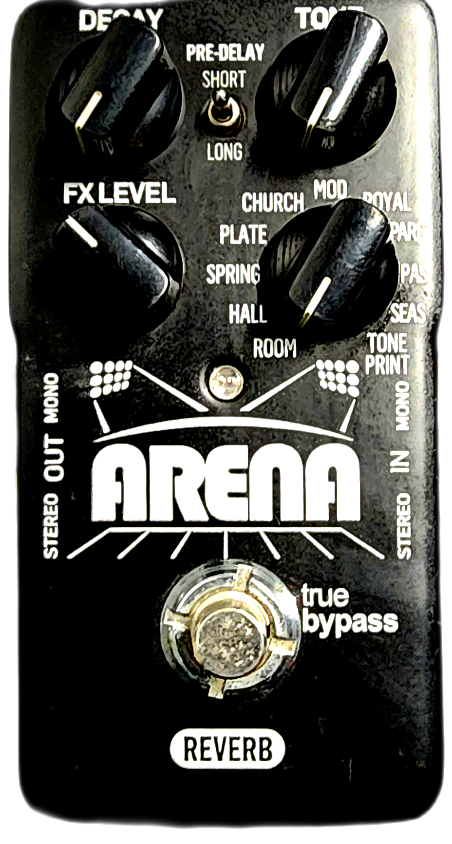 Pedal de reverberación para guitarra TC Electronic Arena