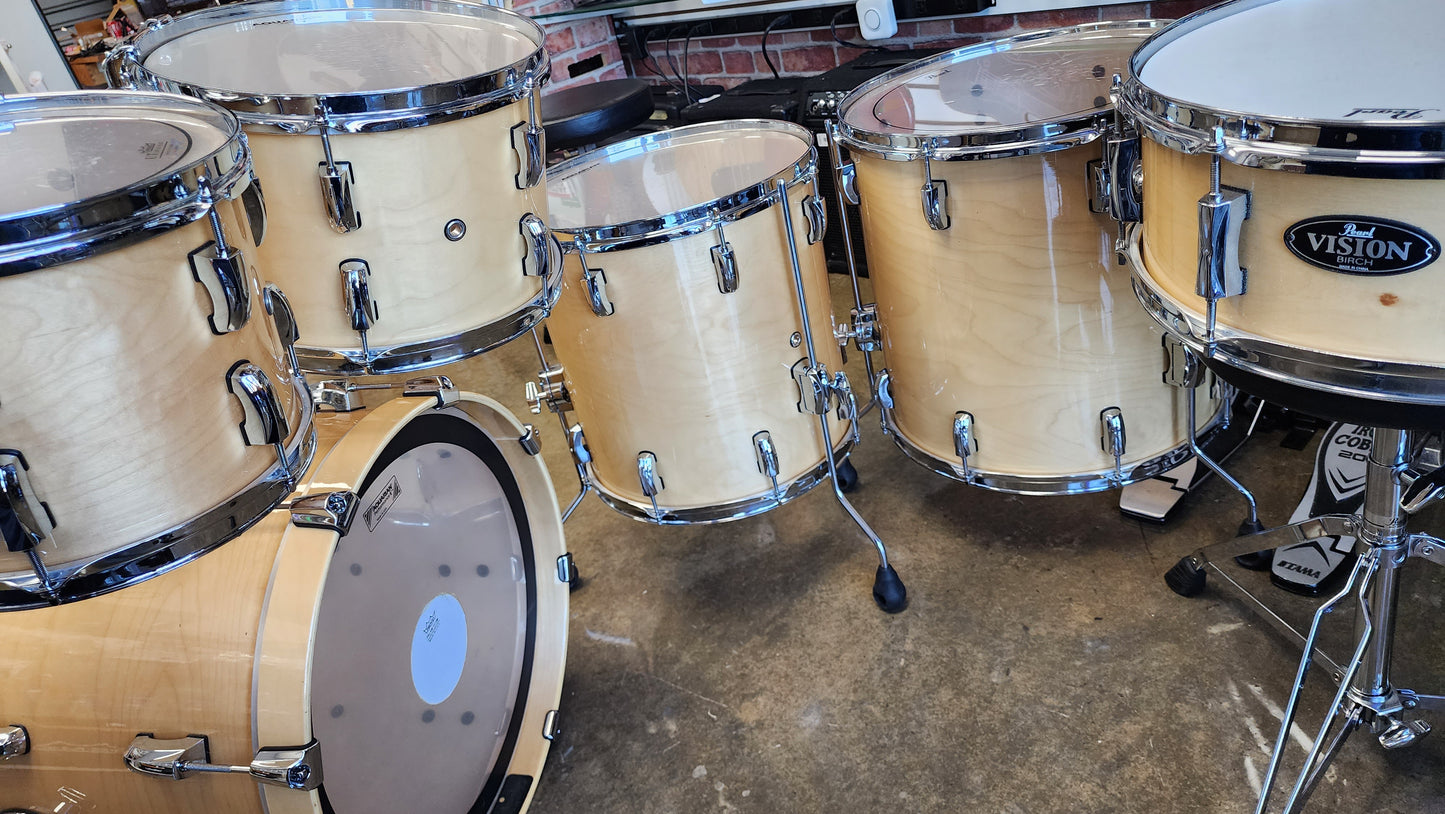 Pearl Vision 6pc drumset