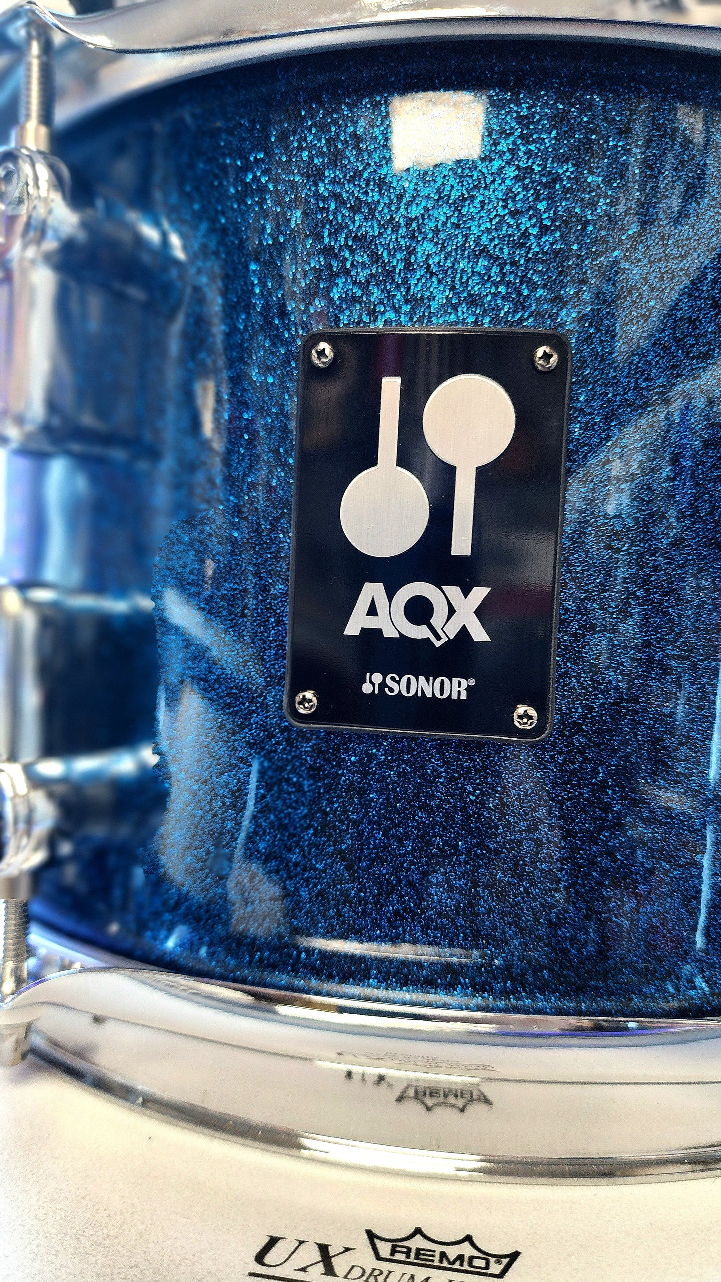 Sonor 3pc AQX Jungle kit (Blue Ocean Sparkle)