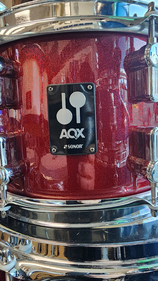 Sonor 3pc AQX Jungle kit (Red Moon Sparkle)