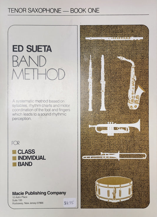 Ed Sueta Band Method (Tenor Sax - Book 1)