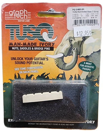 Tusq Nut Slotted 5 string bass