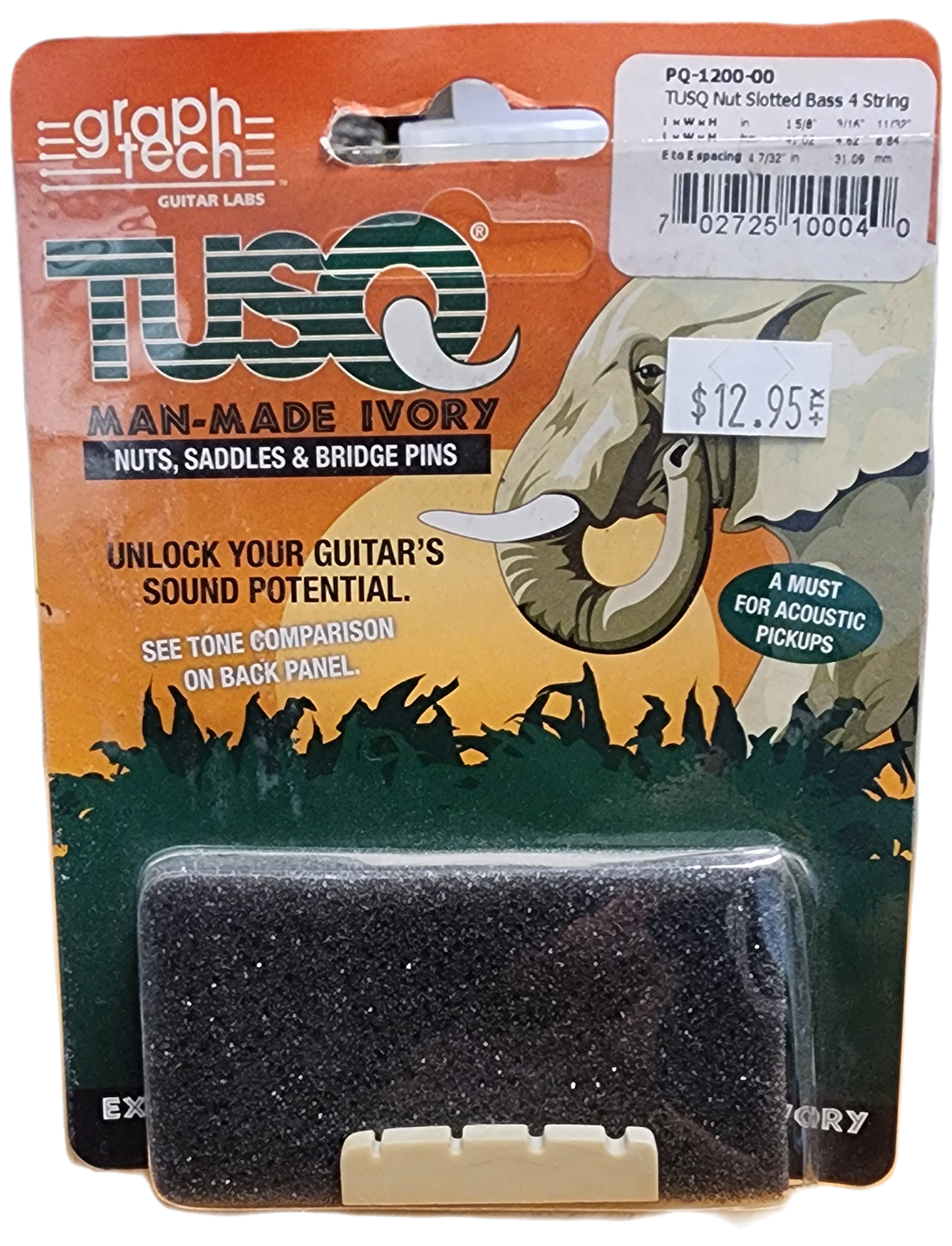 Tusq Nut Ranurado Bajo de 4 cuerdas