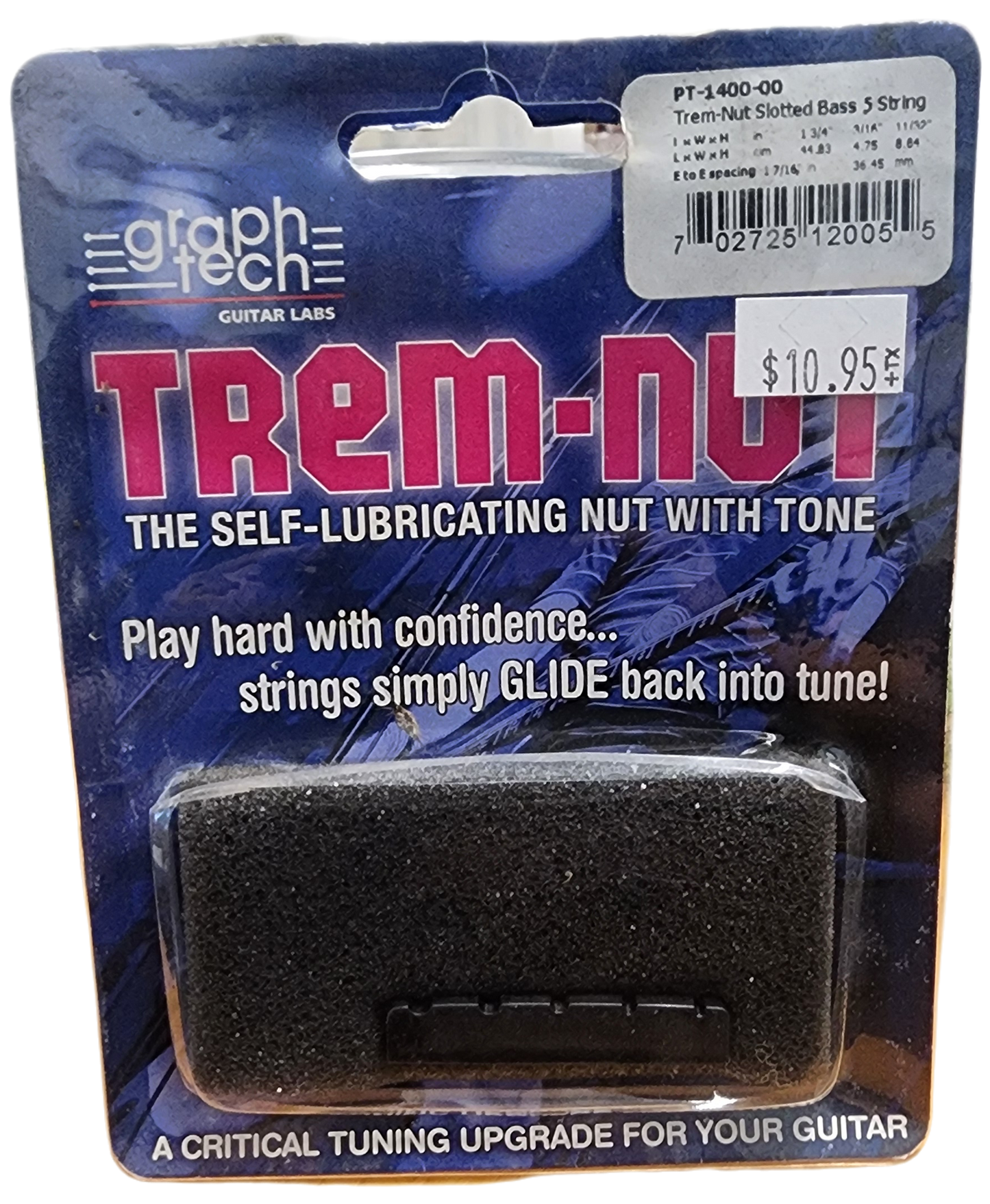 Trem-Nut Slotted 5 string bass