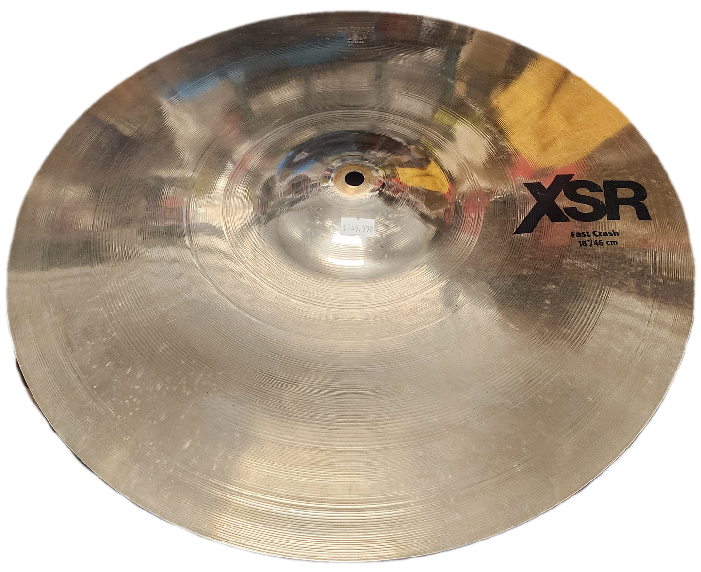 SABIAN XSR Series Performance Cymbal Set Pack With Free 18" Crash