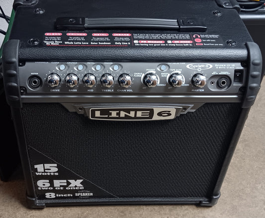 Line 6 Spider III 15 Guitar Amp (8in speaker)