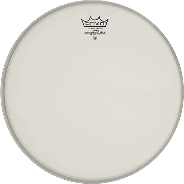 Remo Ambassador Coated Bass Drumhead - 20 inch