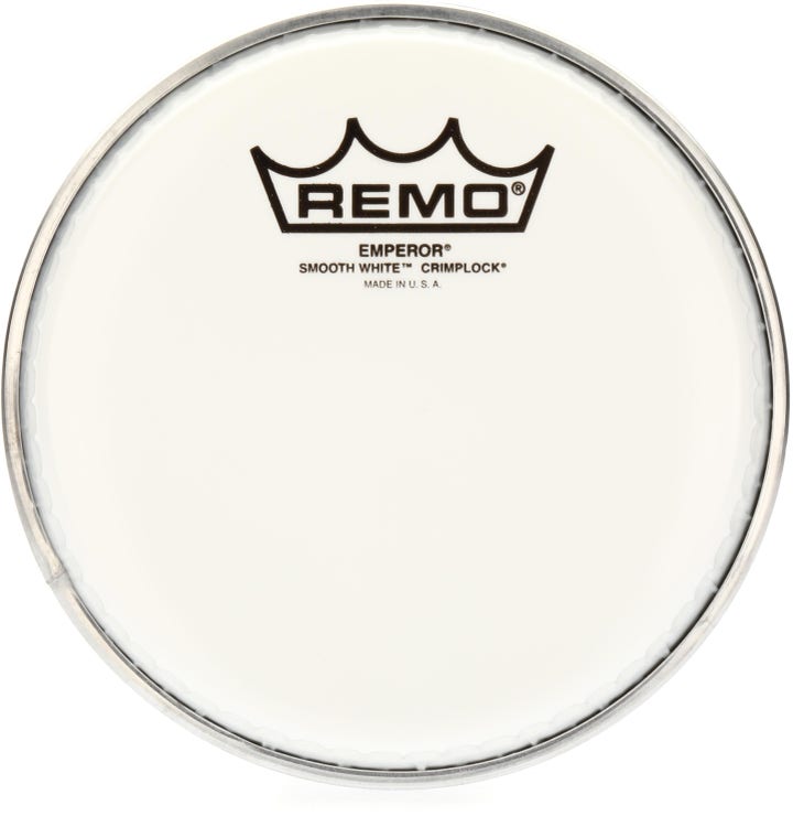 Remo Emperor Smooth White (Crimplock) Drumhead - 8 inch
