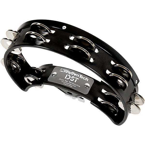 Rhythm Tech Nickel Drum Tambourine Black