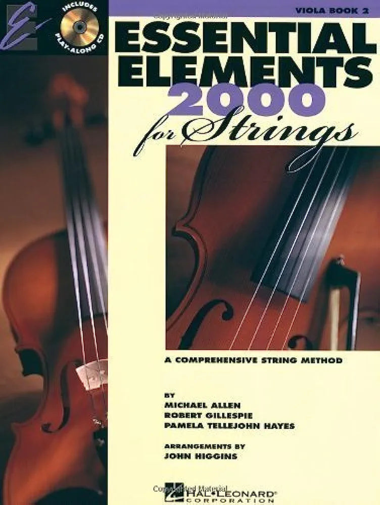 Elementos esenciales para cuerdas (Viola - Libro 2)