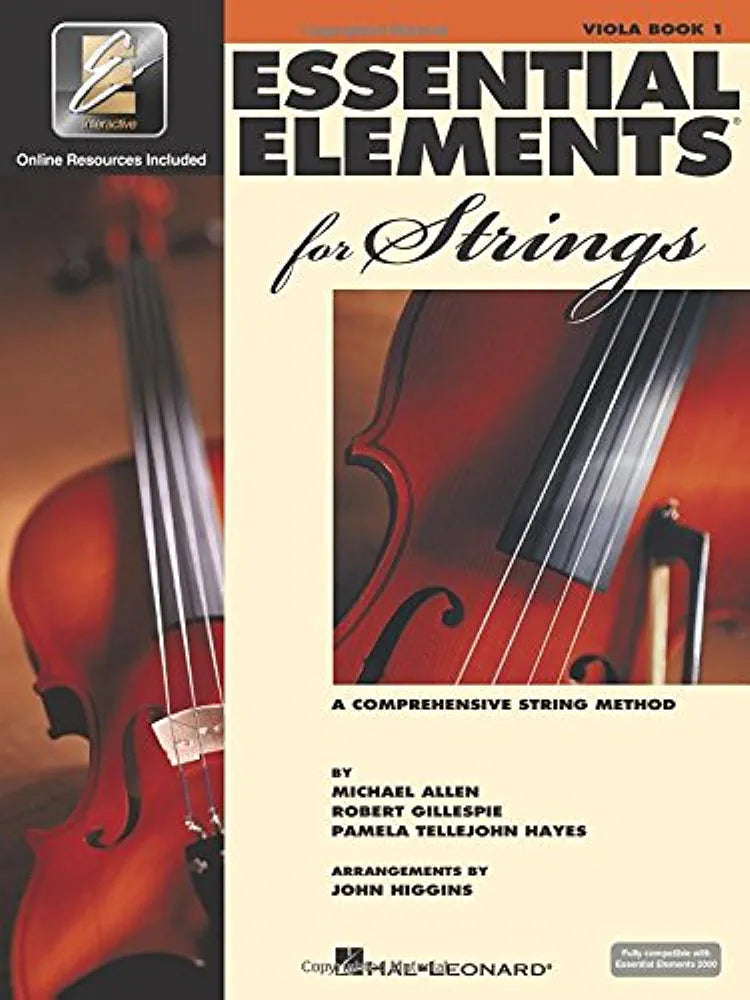 Essential Elements for Strings (Viola - Book 1)