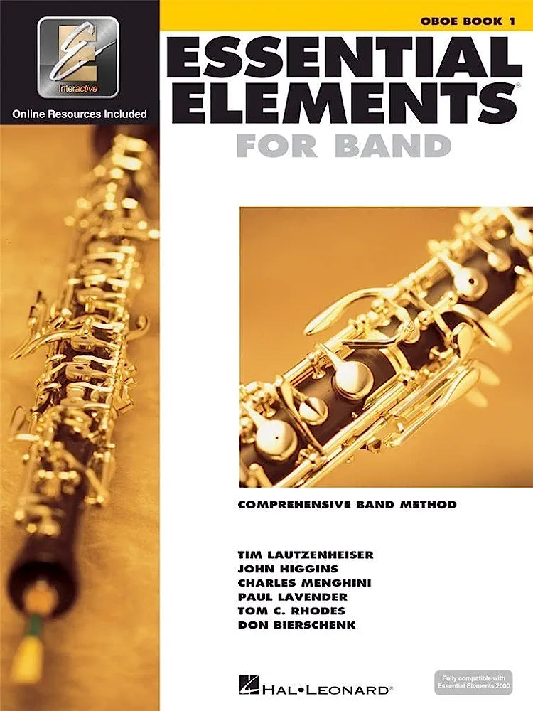 Elementos esenciales para banda (oboe, libro 1)