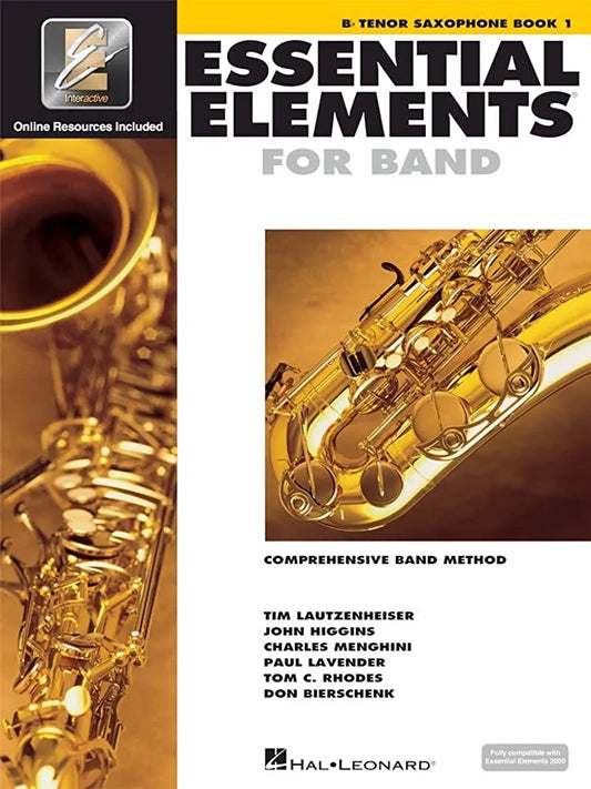 Essential Elements for Band (Bɓ Tenor Sax - Book 1)