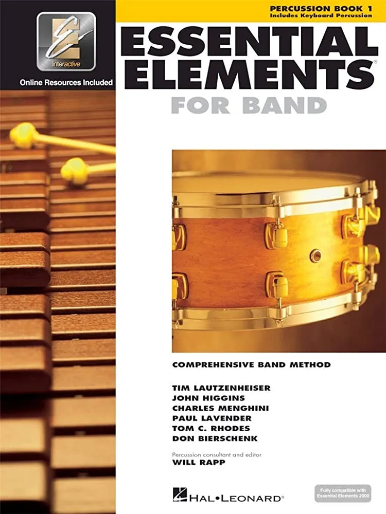 Essential Elements for Band (Percussion - Book 2)