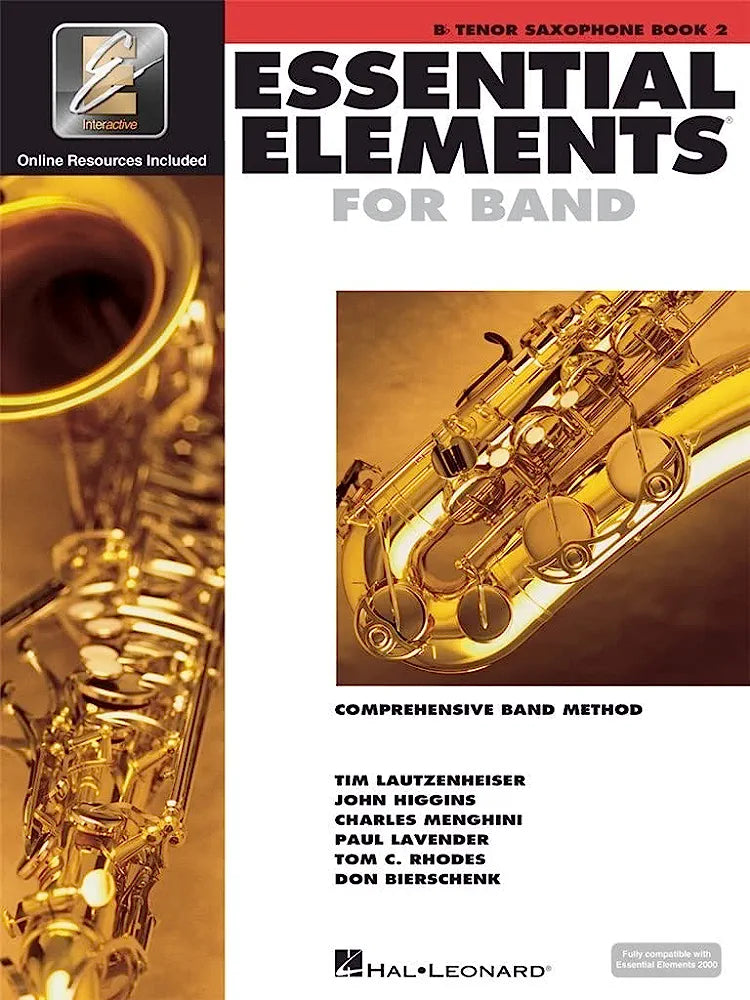 Essential Elements for Band (Bɓ Tenor Sax - Book 2)