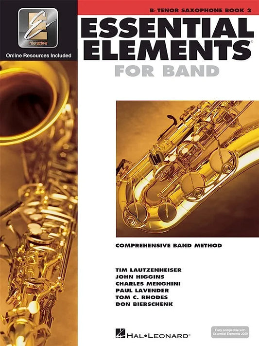 Essential Elements for Band (Bɓ Tenor Sax - Book 2)