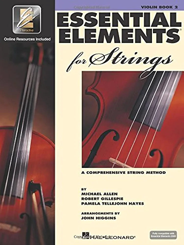 Elementos esenciales para cuerdas (violín, libro 2)