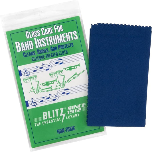 BLITZ Gloss Care For Band Instruments Cloth