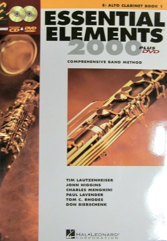 Elementos esenciales 2000 para banda (Libro 1 de clarinete alto en mi bemol)