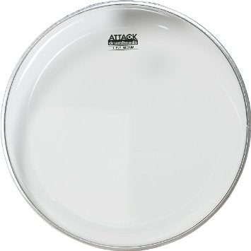 Attack 1-Ply Medium Clear Tom Batter, Drum Head, 16 Inch