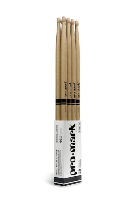 PROMARK 2B Hickory Drumsticks 4 Pack