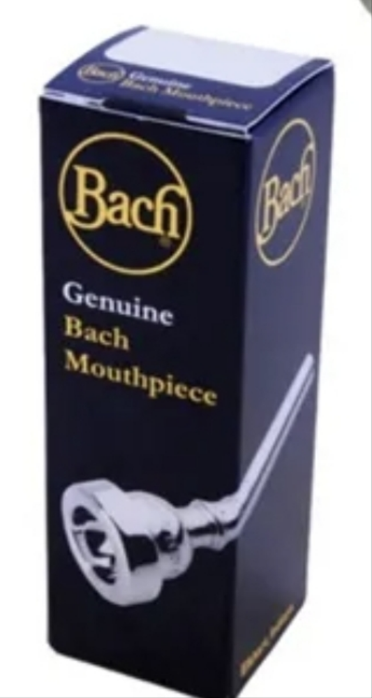 Bach 350 Classic Series Silver-plated Small Shank Trombone Mouthpiece - 6-1/2AL