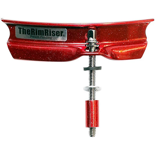 The RimRiser Cross Stick Performance Enhancer (Chrome Red)