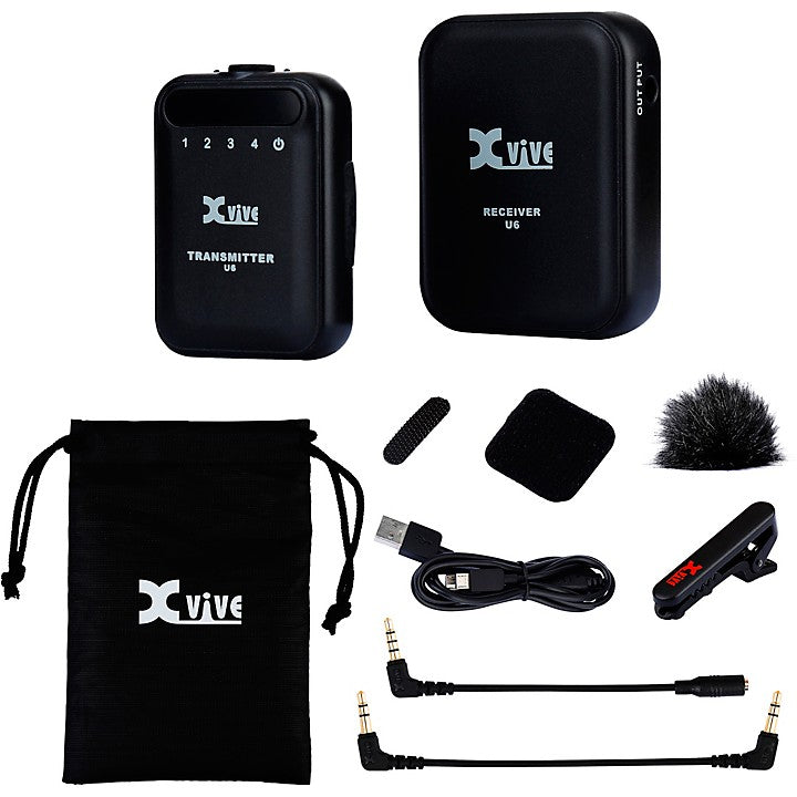 Xvive U6 Compact Wireless Mic System Standard