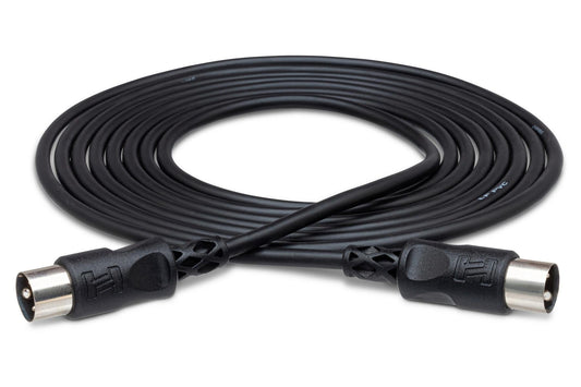 Hosa MID-310BK Cable - 10FT MIDI CABLE