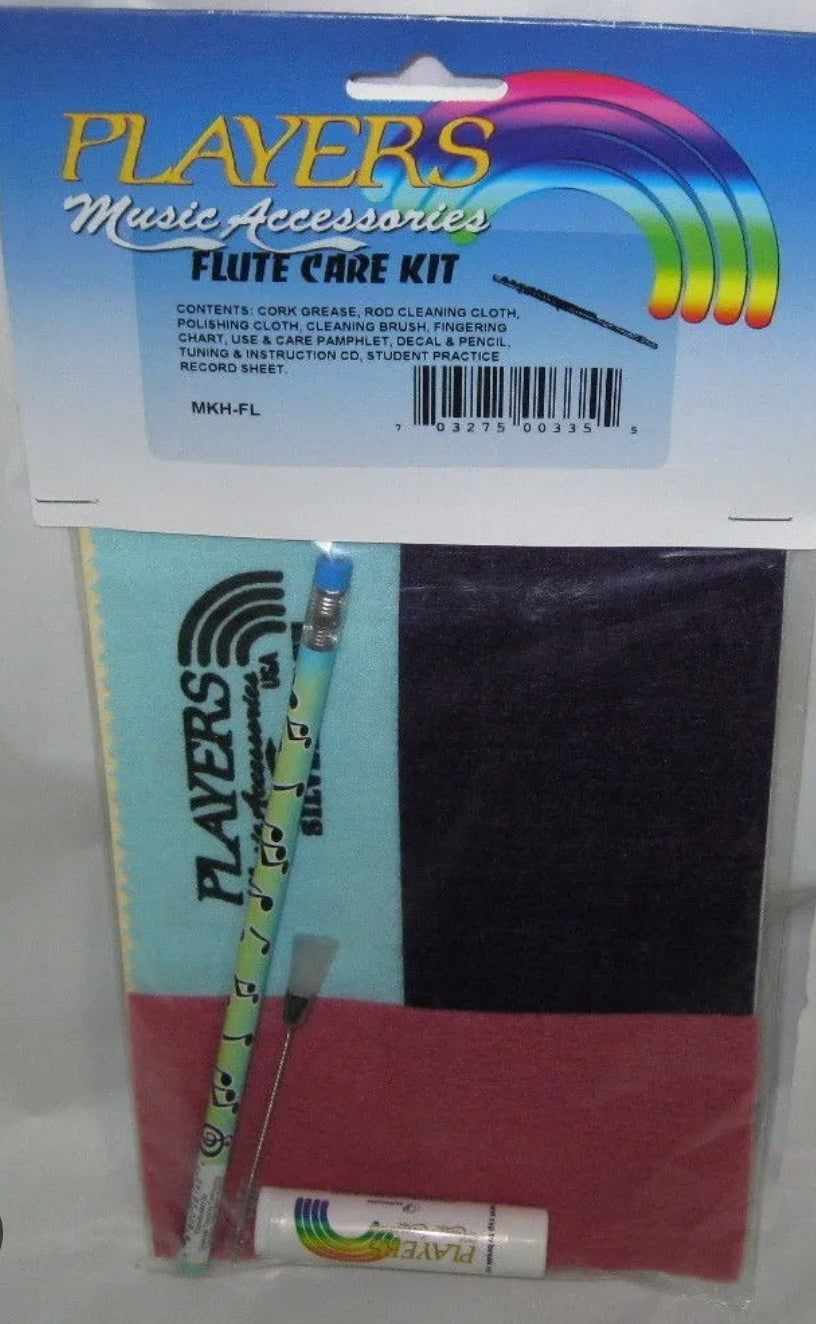 Kit de cuidado de flauta para accesorios de música de jugadores