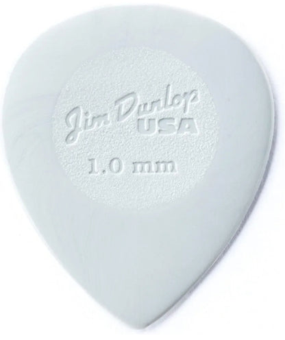 Jim Dunlop Nylon Big Stubby, Light Gray, 1.0mm, 6 Pk