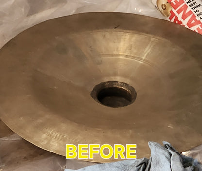 Cymbal Cleaning & Maintenance Service